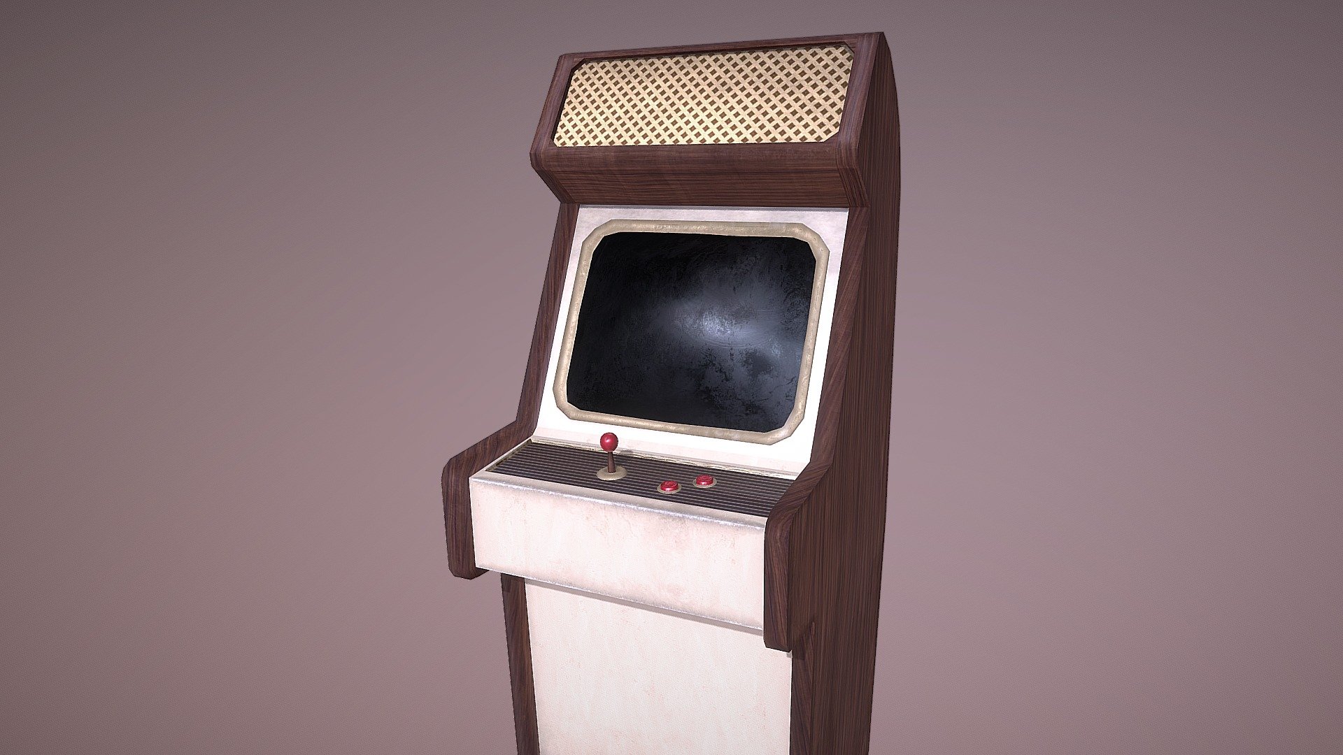 A mashup of a simple arcade cabinet and retro, 50's-ish tube radio. Made for the Sketchfab November Challenge (2019), with the theme Retro Electronics.

Software:
- Blender 2.8
- Substance Painter
- Photoshop - Retro Arcade Cabinet - Buy Royalty Free 3D model by riikkakilpelainen 3d model