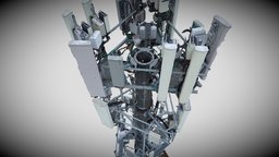 Communications Tower 3D tower, cellular, cellphone, realitycapture, 3dscan, skydio, skydio3dscan