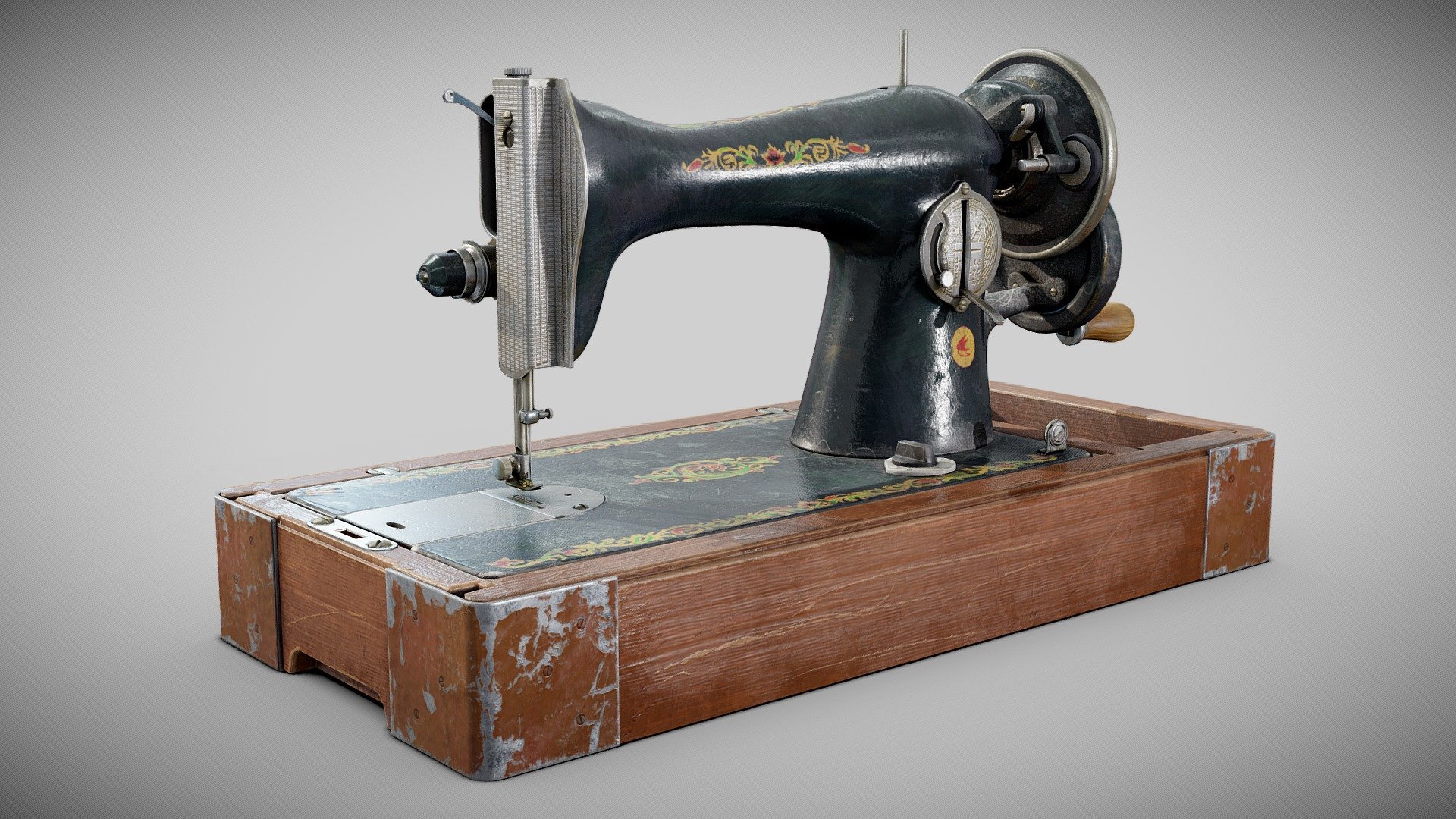 Sew tool old damaged da1 - Buy Royalty Free 3D model by flawlessnormals 3d model