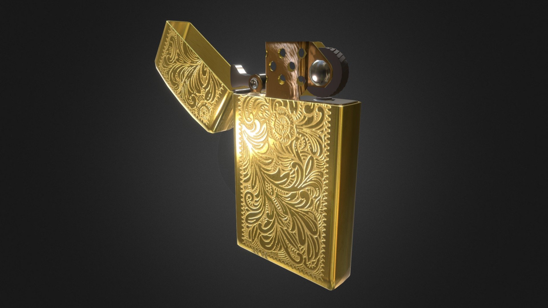 Zippo Lighter - Buy Royalty Free 3D model by thibsert (@thibsert2) 3d model