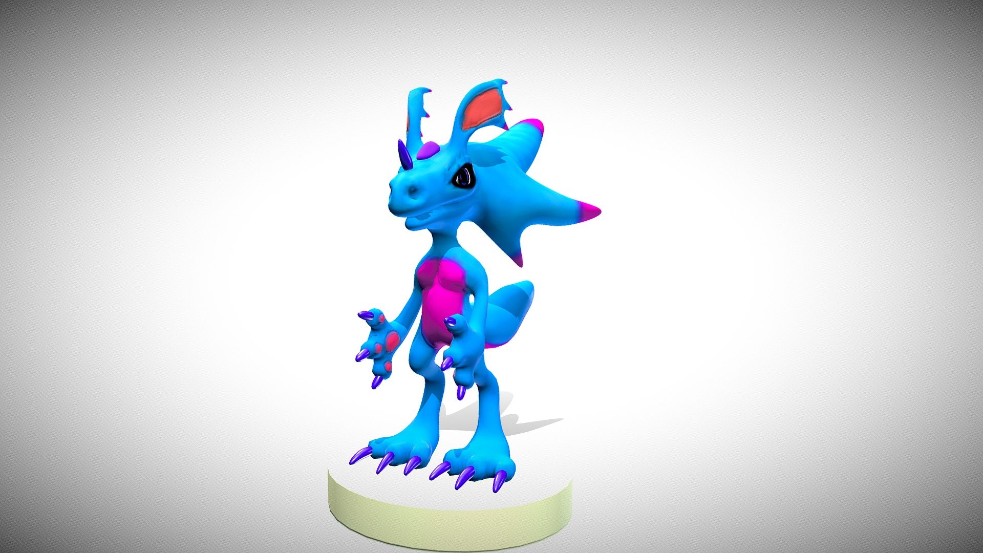 Character Fantasy Dragon Ispirate Creature Fantasy - Luxion Dragons Reboot - 3D model by xeratdragons (@dragonights91) 3d model