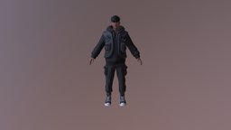 Aesthetic boy. style, boy, pack, aesthetic, character, 3d, texture, model, man, stylized, 3dmodel, human, person