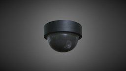 Security camera 2 baking, security, camera, substancepainter, low-poly, asset, 3dsmax, pbr, video, modelling