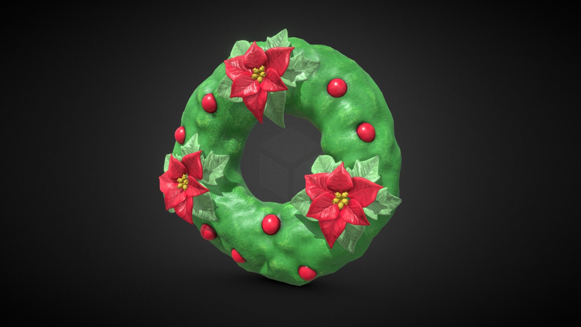 3D Stylized Christmas Wreath
Modeled and Sculpted with Blender.
Textured with Substance Painter.
Manually Unwrapped.
Low Poly - Stylized Christmas Wreath - Buy Royalty Free 3D model by Bacontaco 3d model