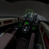 Wasp Interdictor Cockpit fighter, fps, pilot, wasp, cockpit, unity, game, sci-fi, space, spaceship