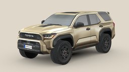 Toyota 4Runner TRDpro 2025 modern, truck, power, vehicles, tire, cars, suv, drive, luxury, speed, big, huge, automotive, offroad, toyota, casual, off-road, trd, 2025, 4runner, toyota-4runner, vehicle, lowpoly, car, trdpro