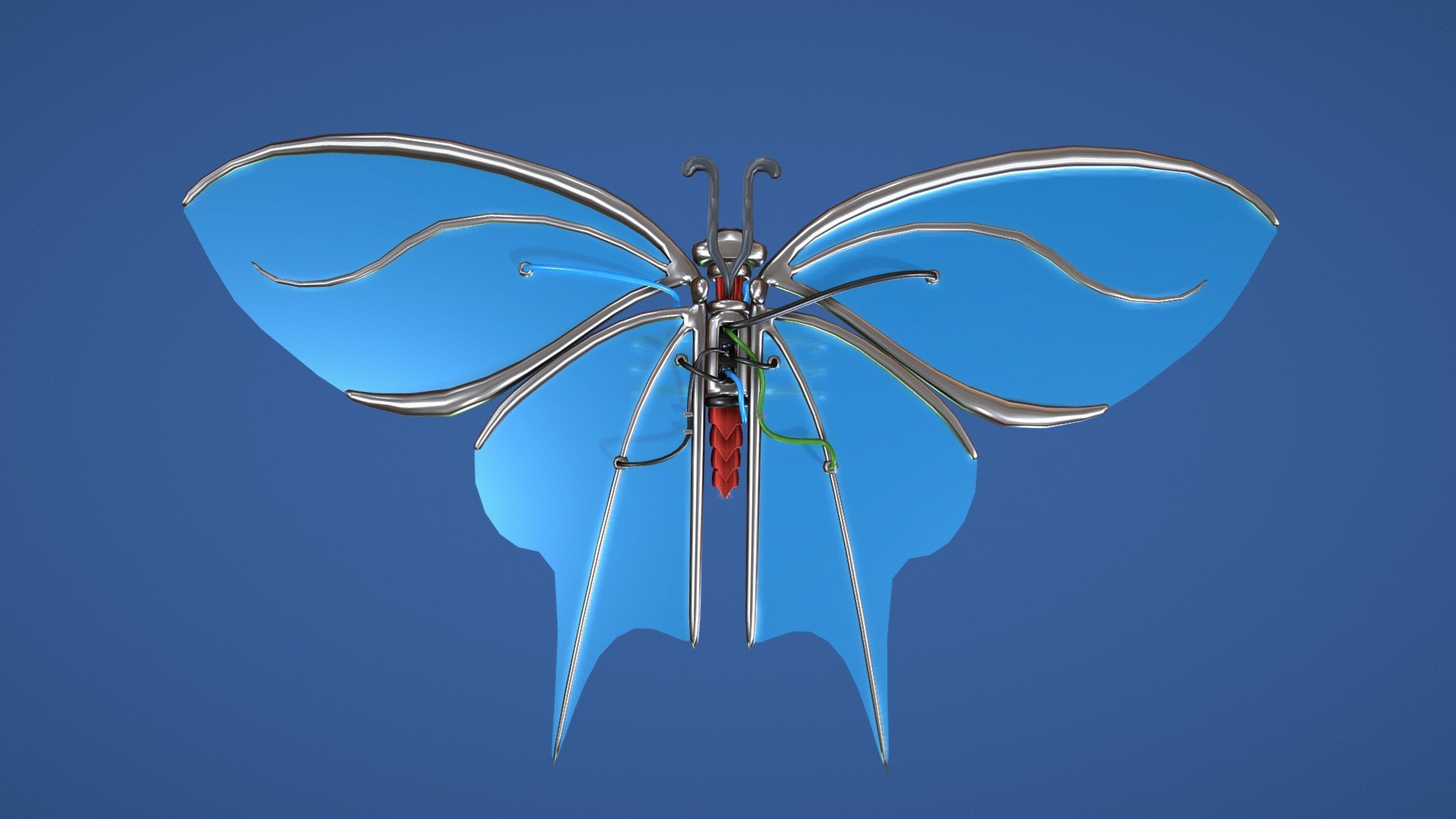 I was making this one for my friend, mmany years ago, but then stopped it

Diesel Punk Butterfly 🦋 3D - Diesel Punk Butterfly 🦋 3D - Buy Royalty Free 3D model by tkkjee 🪲 (@tkkjee) 3d model