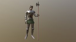 poleaxe knight 