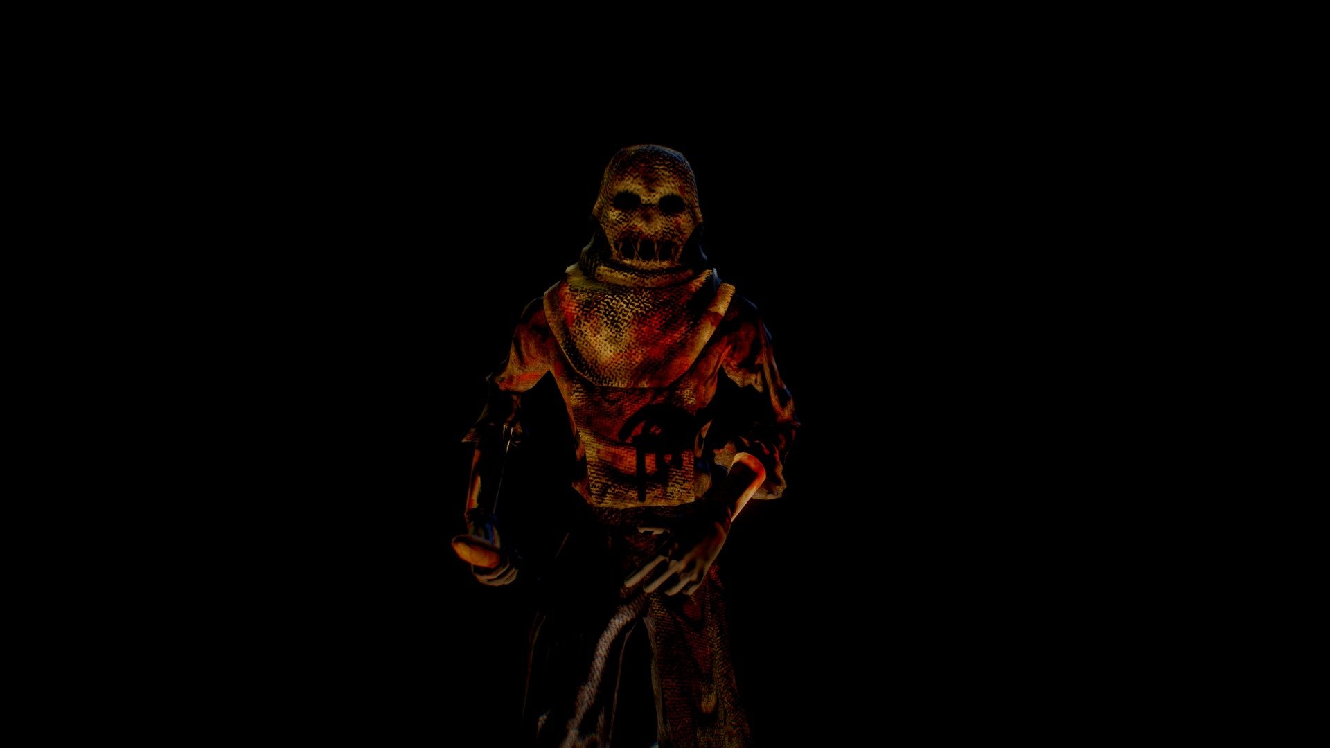 Character for horror game - The Antagonist - Buy Royalty Free 3D model by BlackantMaster 3d model