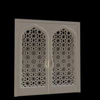 Custom parametric Moroccan Door