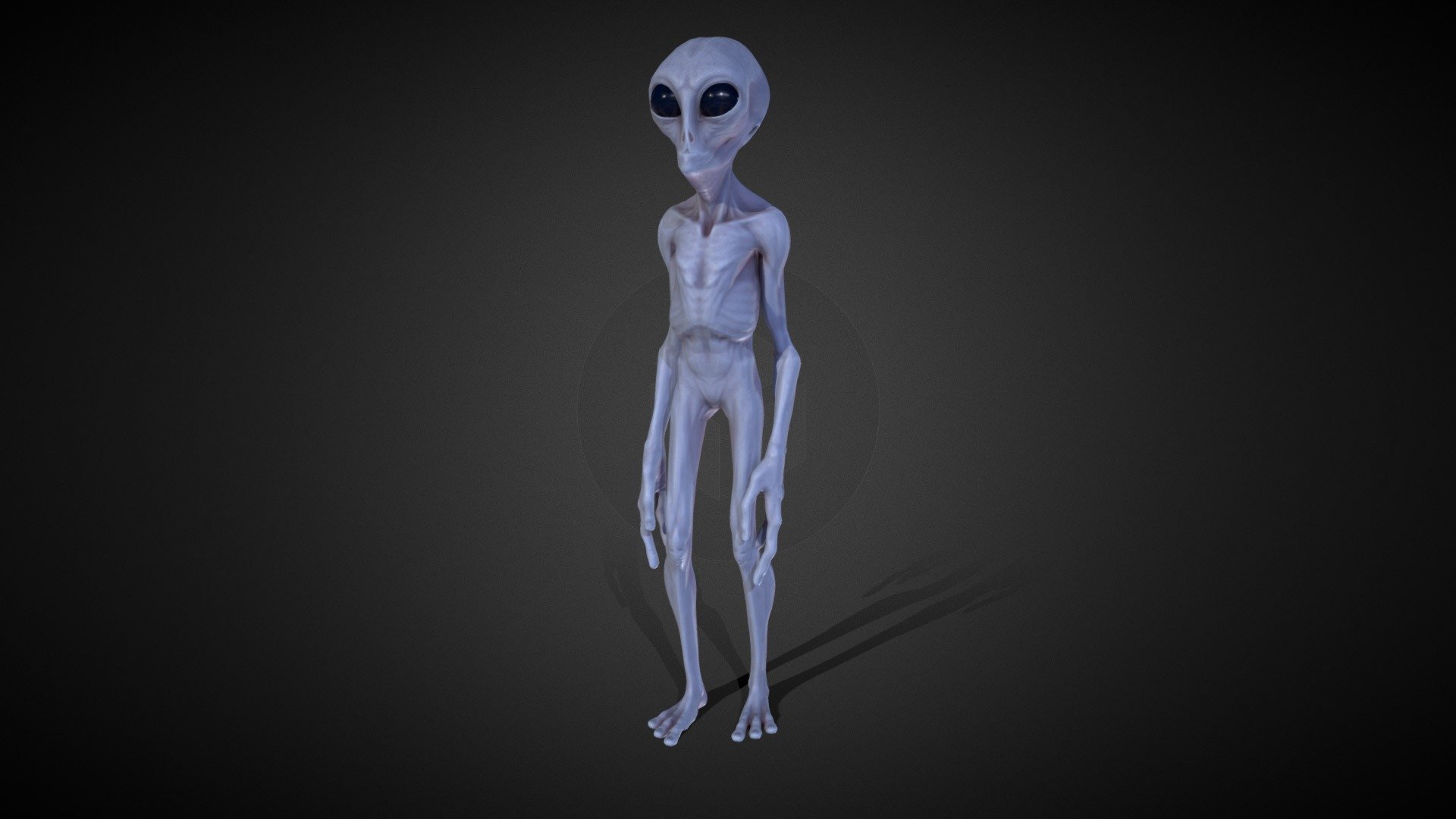 A slightly more realistic take on the Grey Alien, with a few animations. it something ive had for awhile now so i'm finaly uplaod it 3d model