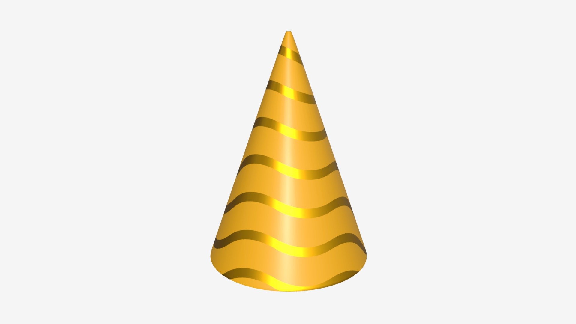 Party hat 01 - Buy Royalty Free 3D model by HQ3DMOD (@AivisAstics) 3d model