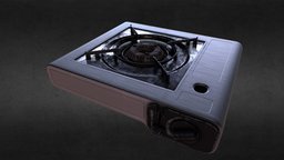 Portable Stove product, assets, ware, prop, portable, cook, stove, kitchen, appliances, kitchenware, asern, afri, substance, painter, maya