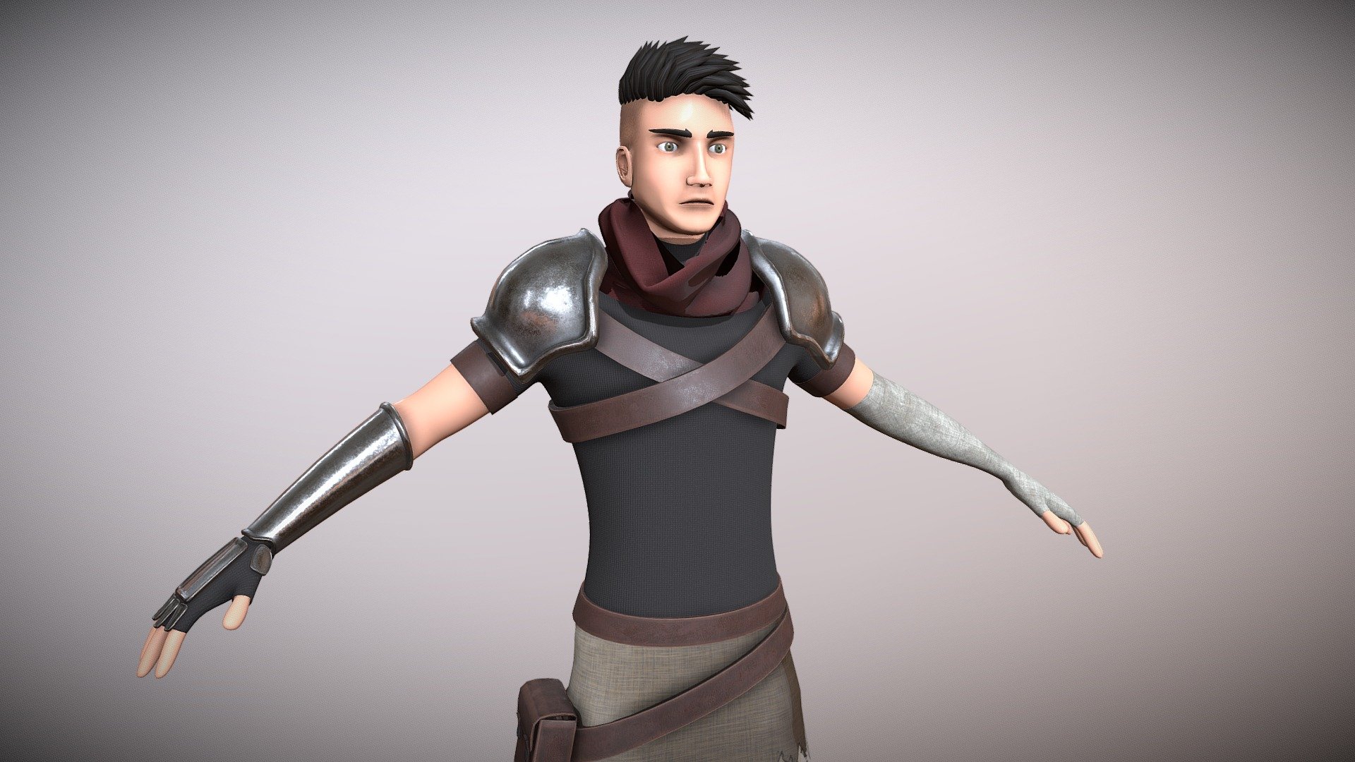 My final project for the Trimester.
A character designed and modeled by myself.
Modeled in Maya and Textured in Substance Painter.
Dont be shy and share your feedback and leave a like if you want!
Hope you like it! :D - Final Character - Download Free 3D model by Daniel Vicente (@danielvicente97cesur) 3d model