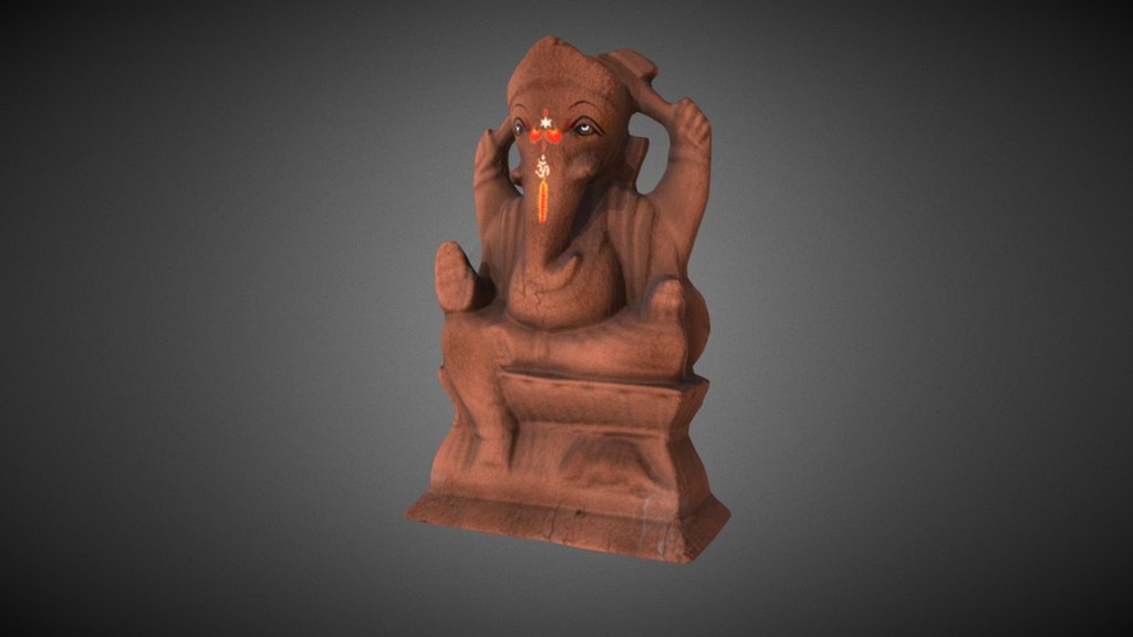 Published by 3ds Max - Lord Ganesha Low Poly - Download Free 3D model by Francesco Coldesina (@topfrank2013) 3d model