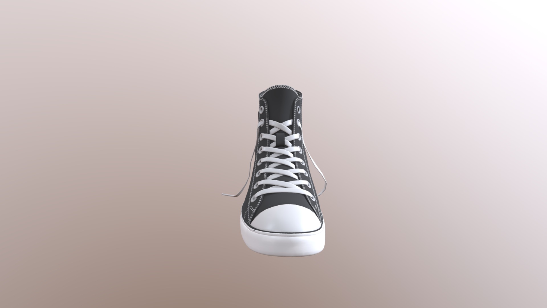 Converse Shoe - 3D model by Jordan Wynalda (@JordanWynalda) 3d model