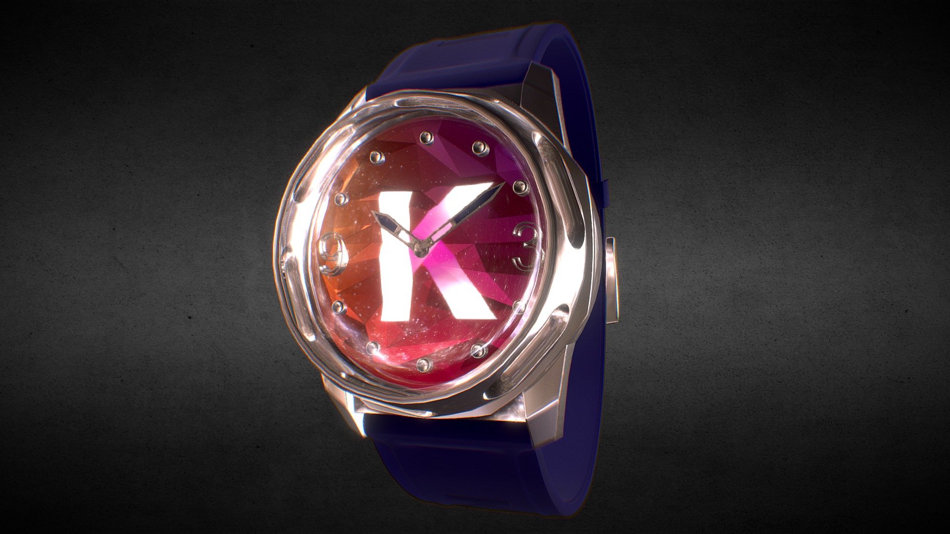 Awersome stainless steel Kadena coin Watch.

Currently available for download in FBX format.

3D model developed by AR-Watches 3d model