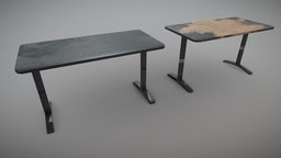 Worn desks