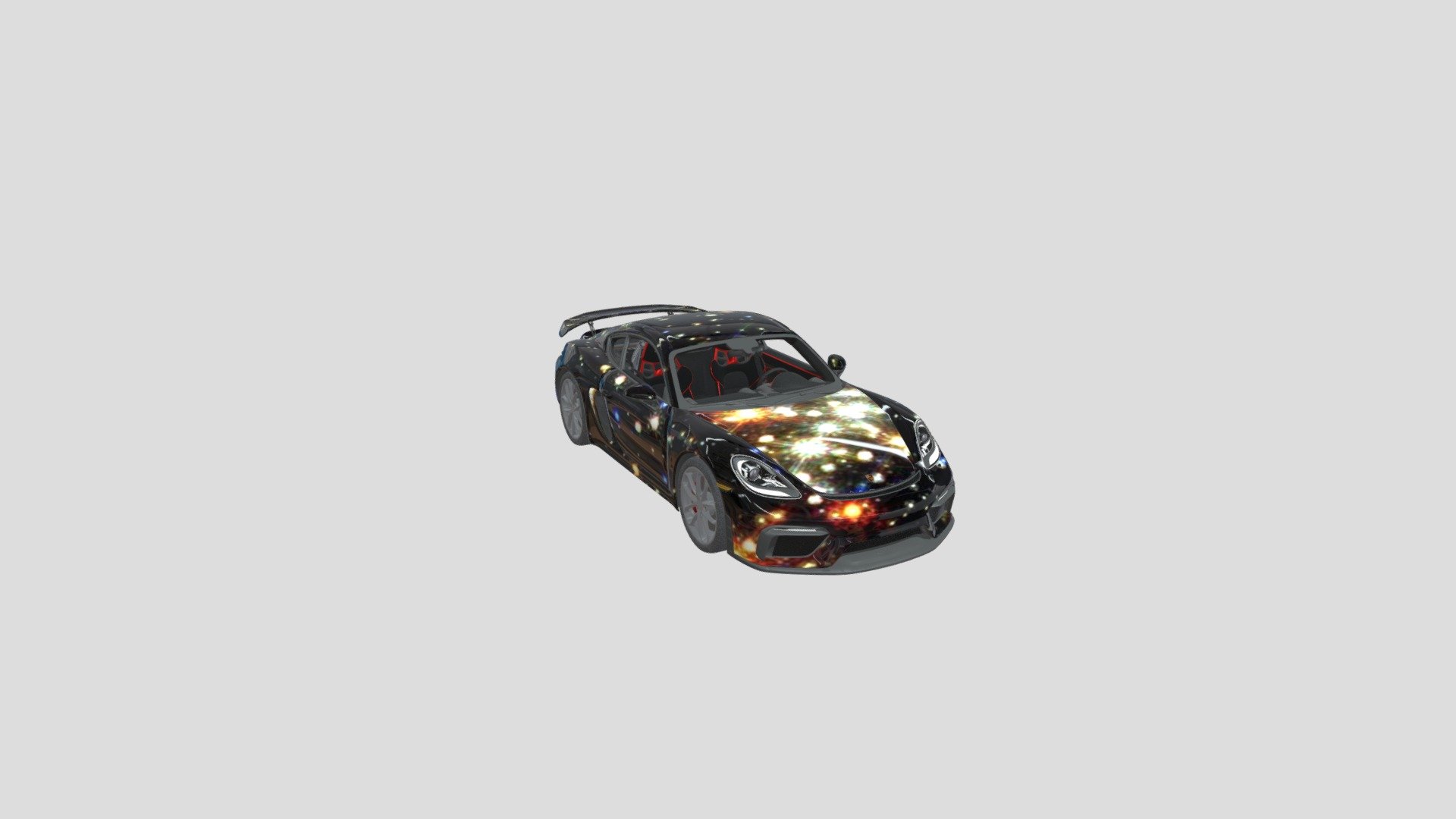 porsche carrera - Porsche Carrera Gt4 Galaxi - Download Free 3D model by navix11 3d model