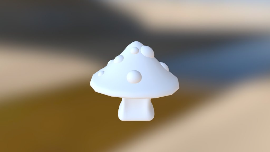 Mushroom house - 3D model by Pablo Reneo (@Pablo.Reneo) 3d model
