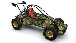 Concept 4x4 Off-Road Buggy wheel, buggy, project, land, bug, mud, materials, 4x4, tube, mod, rig, diy, sand, gamedev, extreme, recaro, metal, beach, game-ready, all-terrain-vehicle, concept-car, off-road, all-terrain, extreme-sport, render, low-poly, 3d, blender, texture, pbr, model, racing, gameasset, animation, cycles, sport, concept, race, unbranded, "buggy-motorsport-vehicule-rally", "offroad-vehicle", "buggy-pubg"