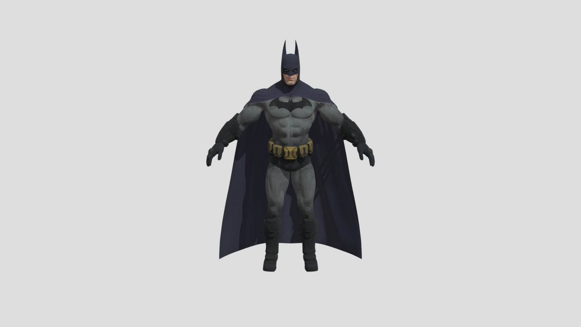 Batman Arkham City: Batman 3D model free download by E.W. amazing games for Unity and Unreal Engine! - Batman Arkham City: Batman - Download Free 3D model by EWTube0 3d model