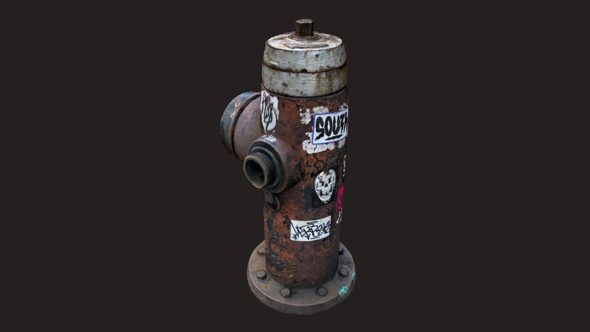 3D scan of a yet another graffiti hydrant. Spotted in my recent trip to NYC. (70+ Images, Photo Mode)

Created with Polycam - Day 262: Graffiti Hydrant - Buy Royalty Free 3D model by uttamg911 3d model