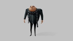 Gru Felonius Maxon 3dcharacter, digital3d, character, charactermodeling, 3d
