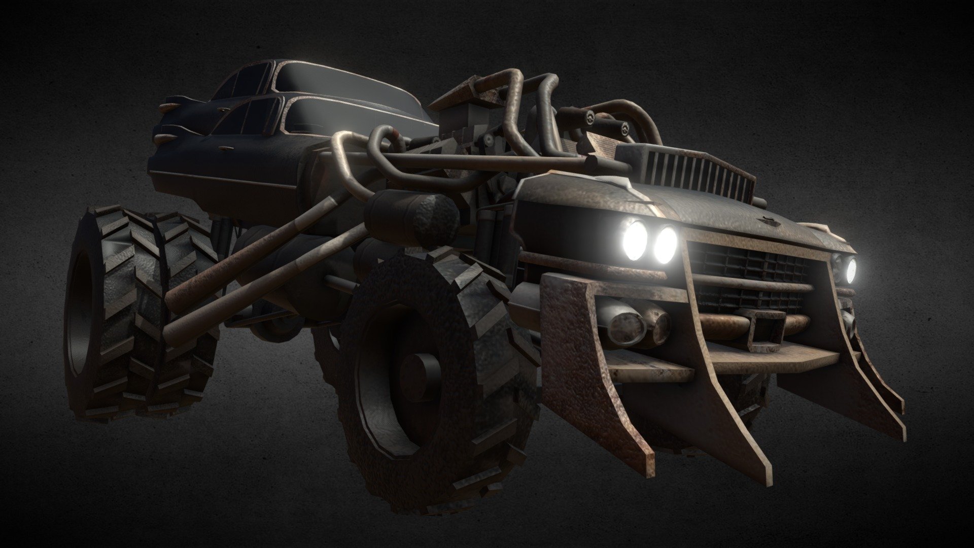 Gigahorse - Mad Max Fury Road - 3D model by THRE3DYNAMO (@jrgrandiz) 3d model