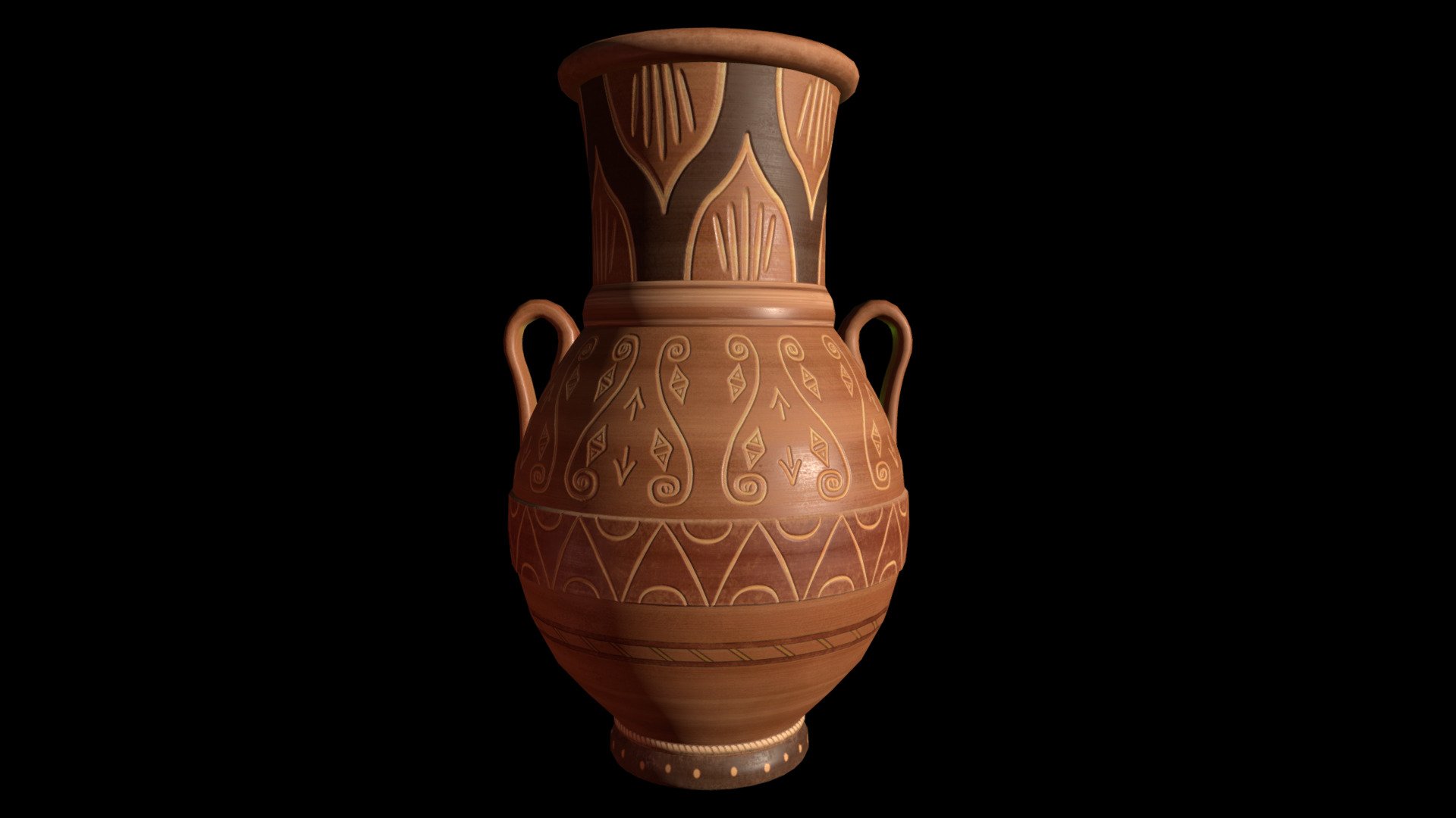 A middle eastern pottery for your production about One Thousand and One Nights project&hellip; 

If you wish :) - Middle Eastern Terracota Urn #2 - 3D model by The Ancient Forge (Svein) (@svein) 3d model