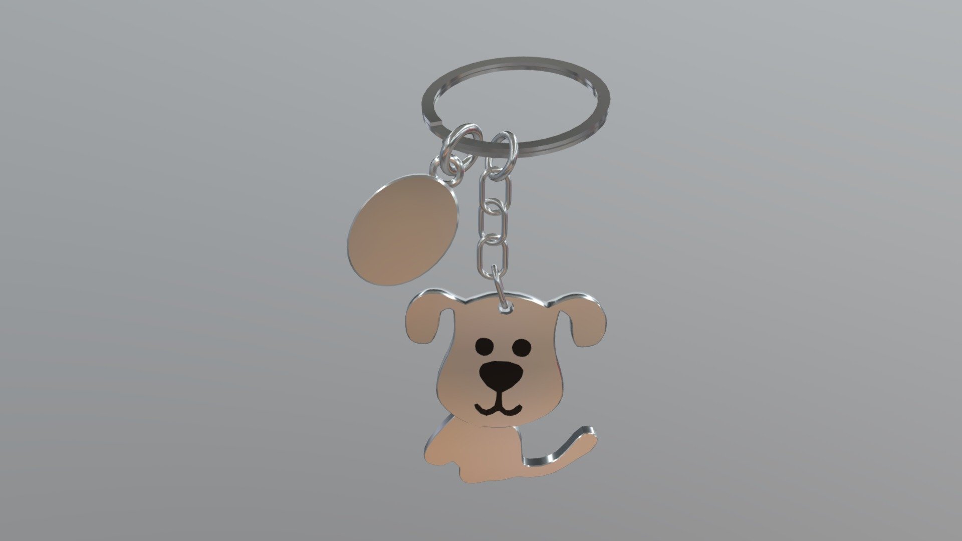 Reference picture:
https://www.aliexpress.com/item/32947588969.html

Learn 3ds max and subtance painter to create this keychain - Silver Keychain - 3D model by chyi 3d model