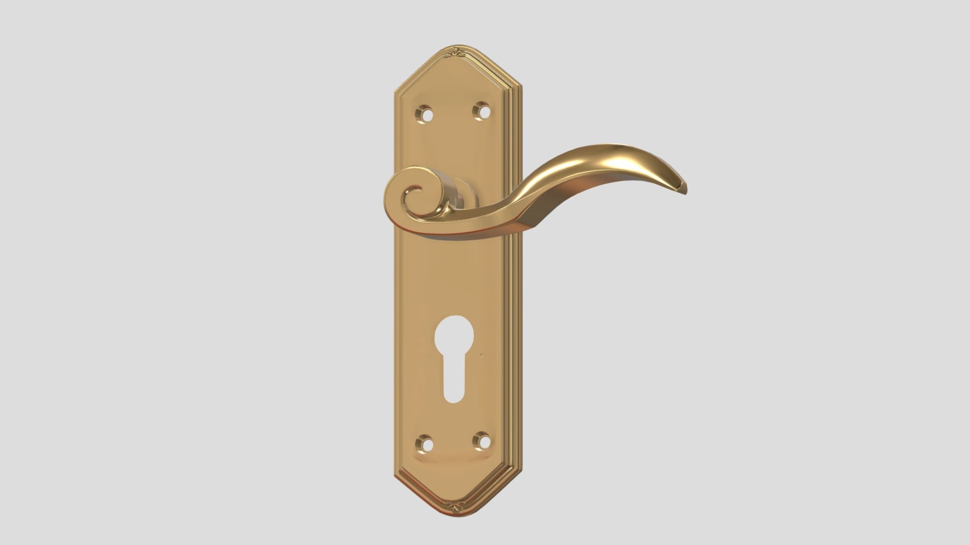 Hi, I'm Frezzy. I am leader of Cgivn studio. We are a team of talented artists working together since 2013.
If you want hire me to do 3d model please touch me at:cgivn.studio Thanks you! - Wentworth Door Handle Brass - Buy Royalty Free 3D model by Frezzy3D 3d model