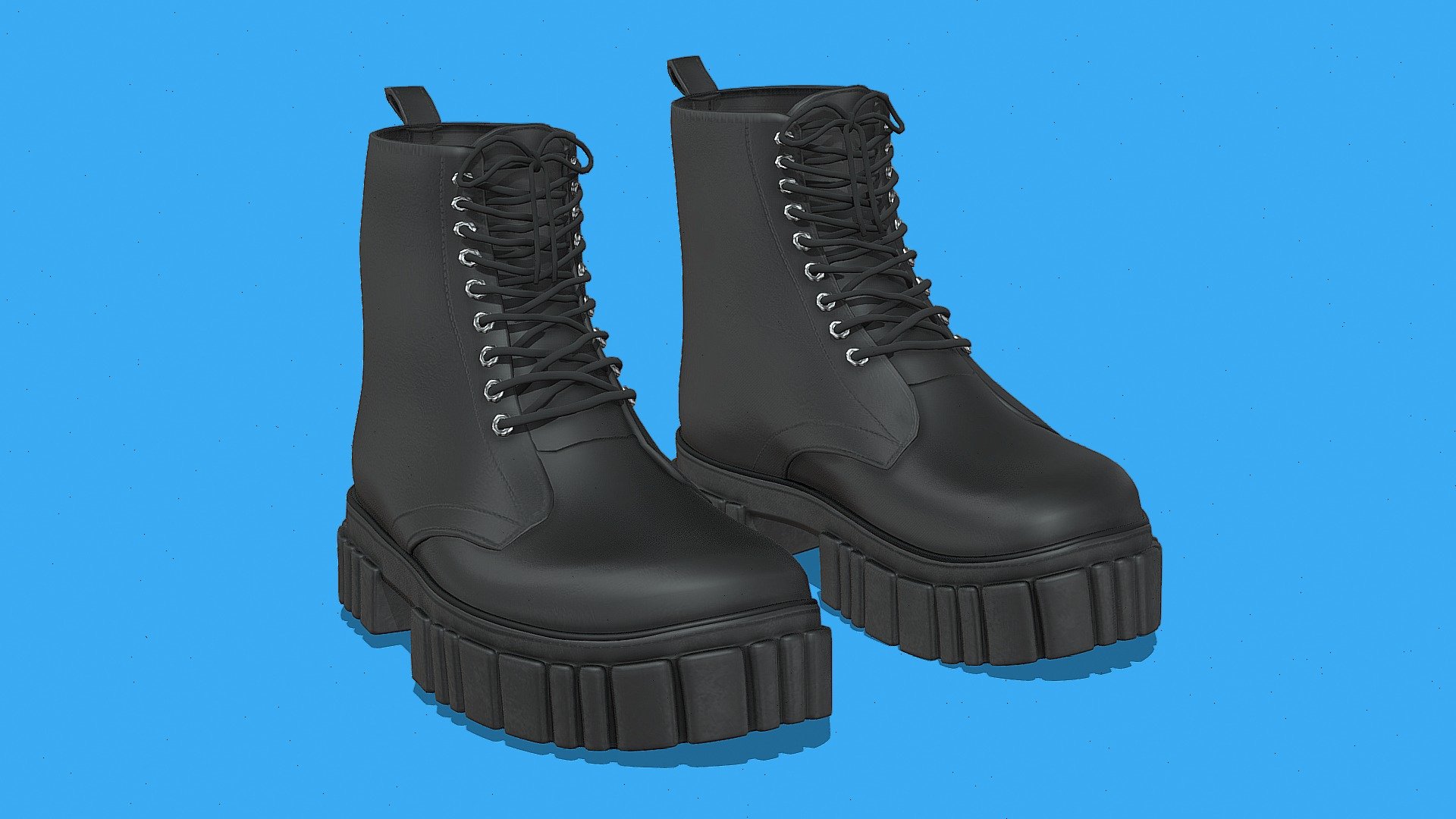 Modern Style  Black Boots 3D Model - Modern Style  Black Boots 3D Model - 3D model by 𝕽𝖊𝖆𝖑 𝕾𝖑𝖎𝖒 𝕾𝖍𝖆𝖉𝖞 (@real_slimshady) 3d model