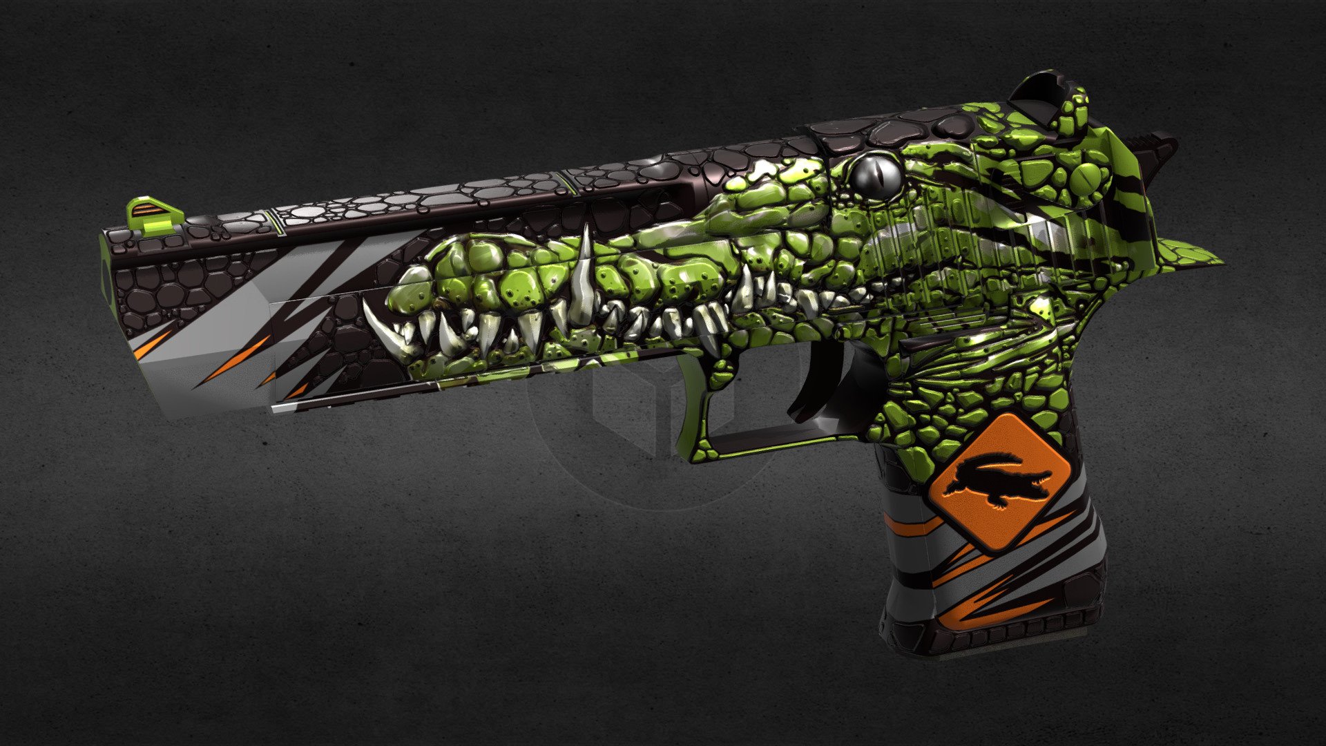 Desert Eagle &ldquo;Alligator5000 / Bonecrusher