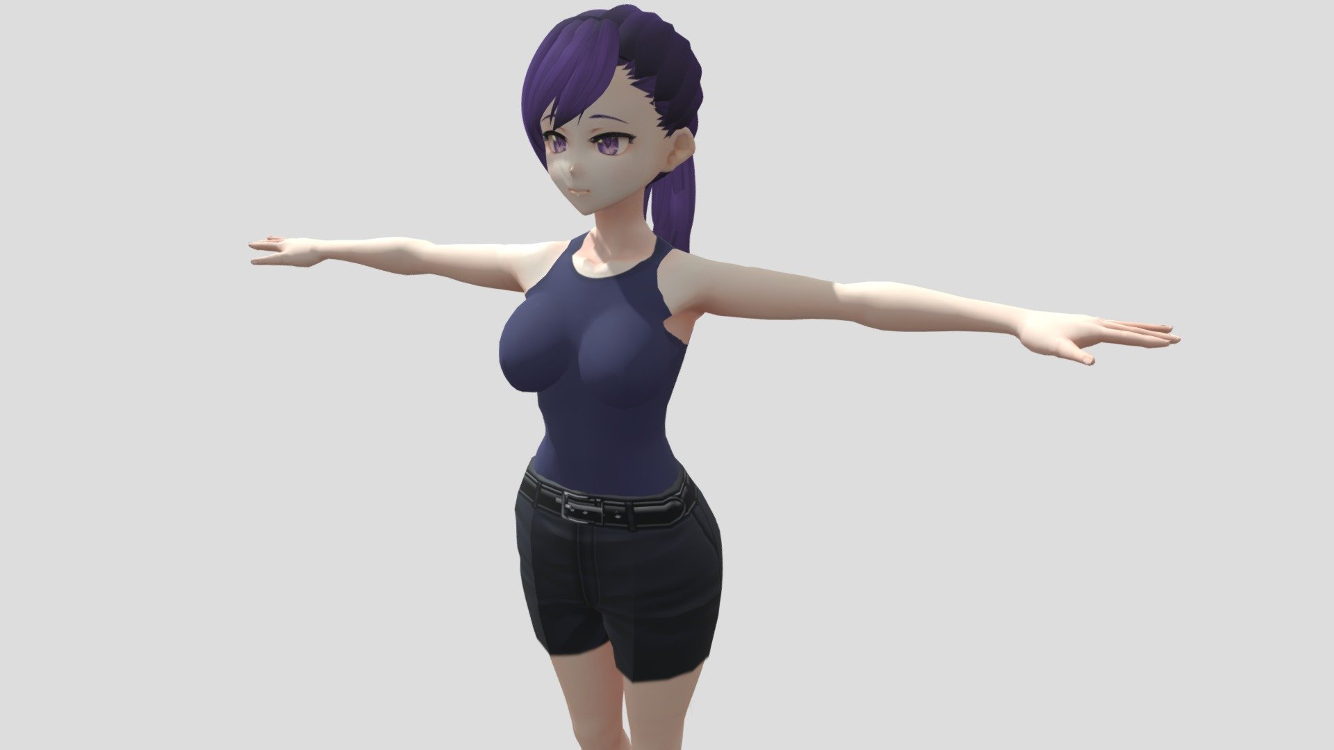 Model preview



This character model belongs to Japanese anime style, all models has been converted into fbx file using blender, users can add their favorite animations on mixamo website, then apply to unity versions above 2019



Character : Shion

Verts:16740

Tris:25064

Fifteen textures for the character



This package contains VRM files, which can make the character module more refined, please refer to the manual for details



▶Commercial use allowed

▶Forbid secondary sales



Welcome add my website to credit :

Sketchfab

Pixiv

VRoidHub
 - 【Anime Character / alex94i60】Shion (Casual) - Buy Royalty Free 3D model by 3D動漫風角色屋 / 3D Anime Character Store (@alex94i60) 3d model