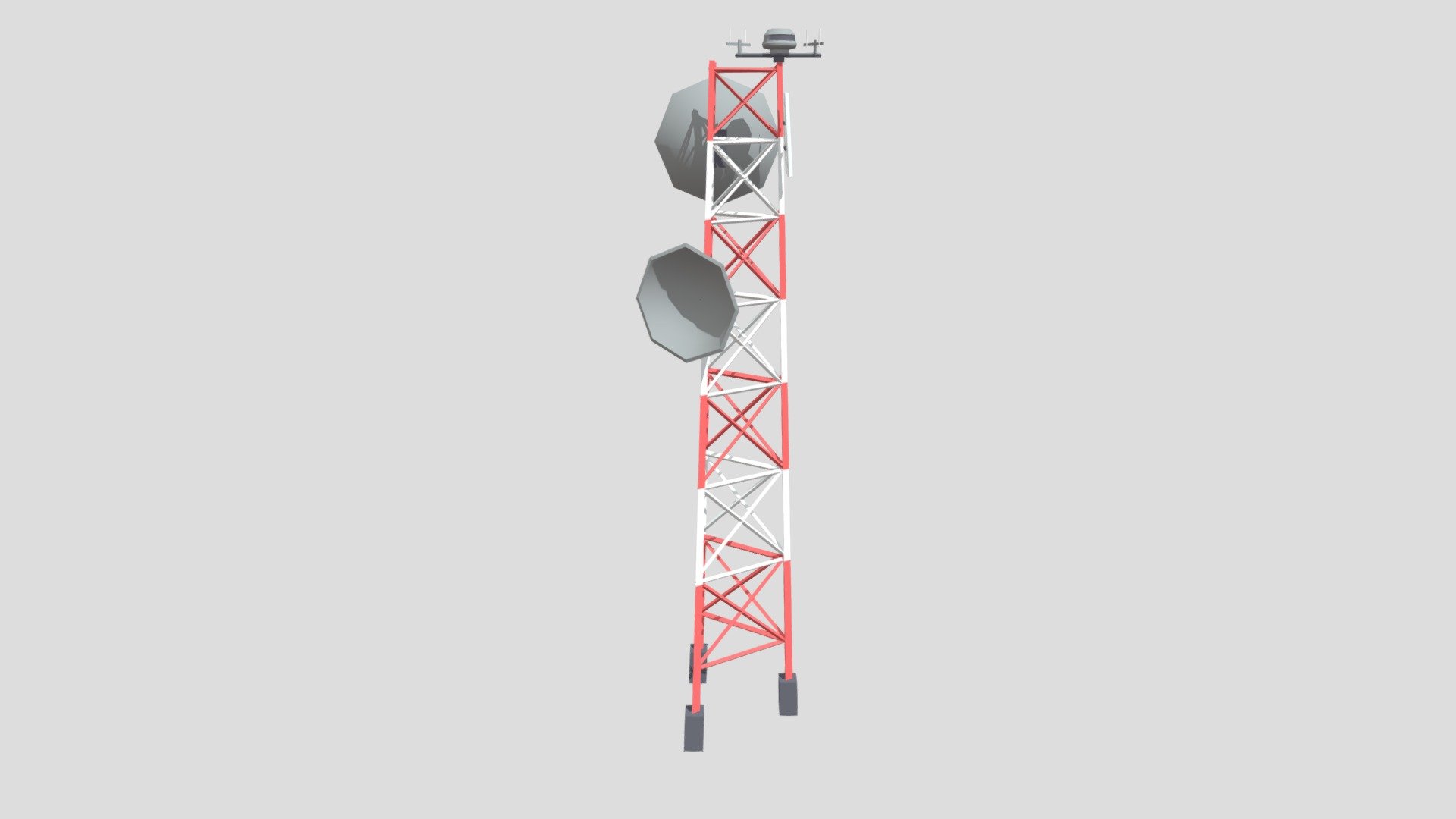 This is a backup of a Poly Asset named Radio tower. Saved from Poly by Google. Preview may be without textures, they are still in the Download ZIP with a preview thumbnail 3d model