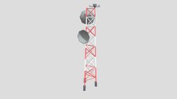 Radio tower from Poly by Google google, video-games, poly