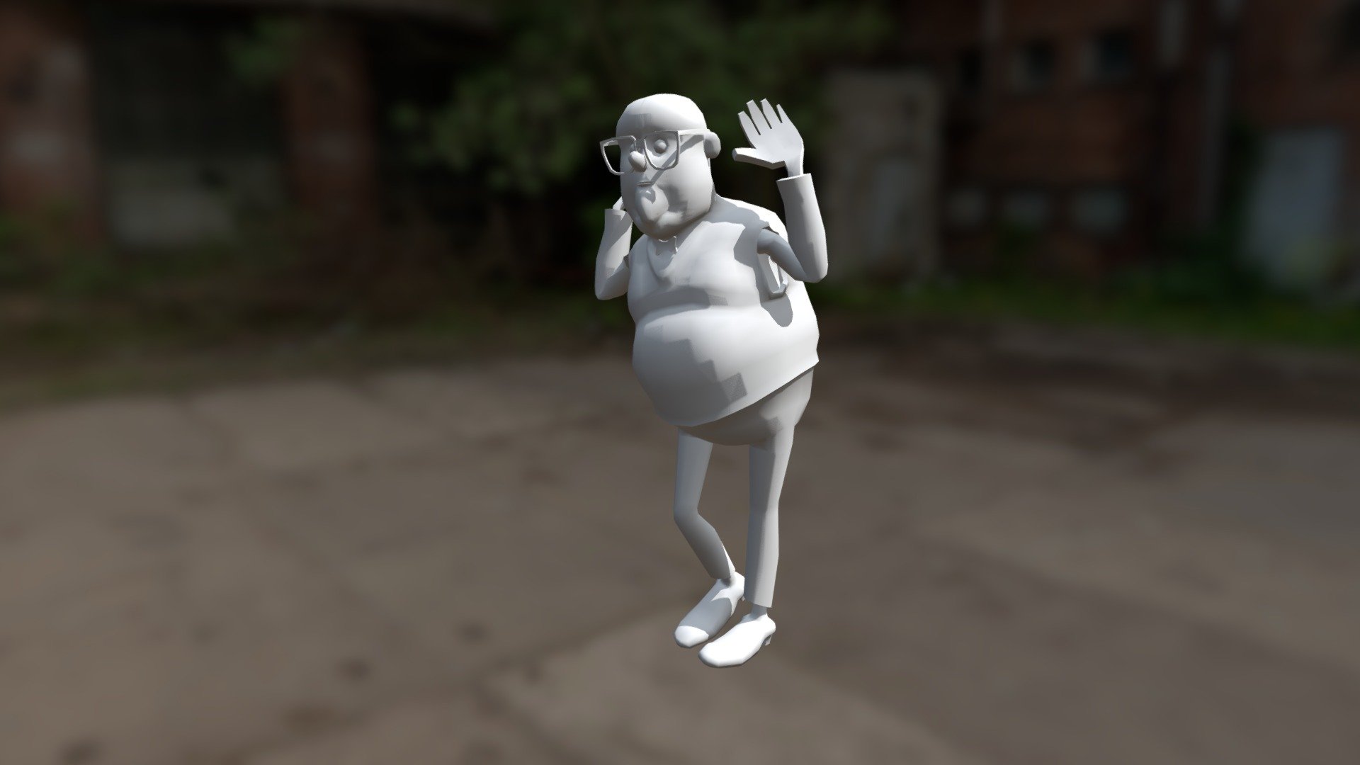 *based on Royal Jelly character stylesheet - Dance, Fat Boy - 3D model by MaryFox (@brezhnieva) 3d model