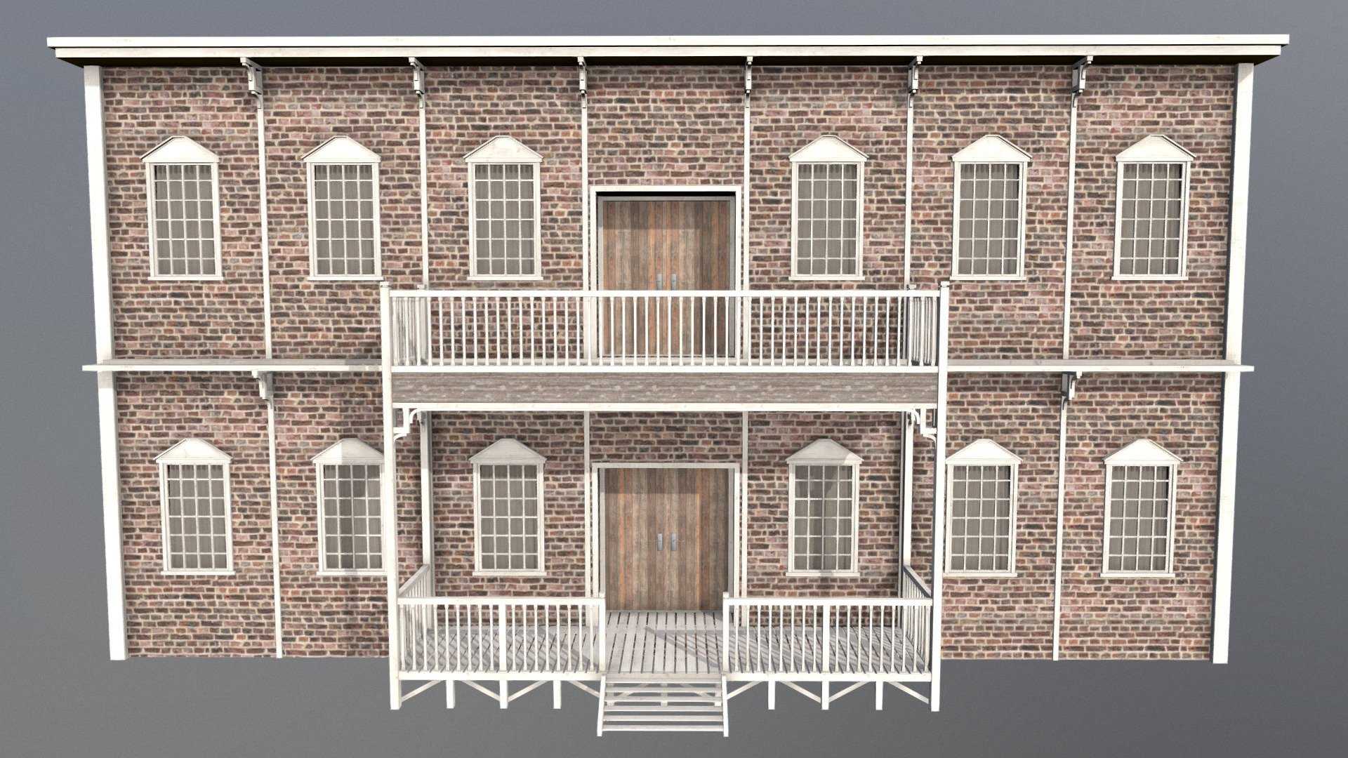 A Old Western style Hotel. Works great in any modern game engines or for rendering purposes. Includes exterior with multiple materials and 4k textures. The building consists of two storeys with multiple windows,doors and detail as well as an outdoor balcony on both levels.

Available in: fbx ,3ds ,obj ,mtl ,dae.

Textures are in 4096x4096 resolution:




-Diffuse

-Normal map

-Ambient Occlusion

-Baked Diffuse

For any help or inquiries please message me directly on Sketchfab or on my email: howardcoates95@gmail.com - Hotel - Buy Royalty Free 3D model by HowardCoates 3d model
