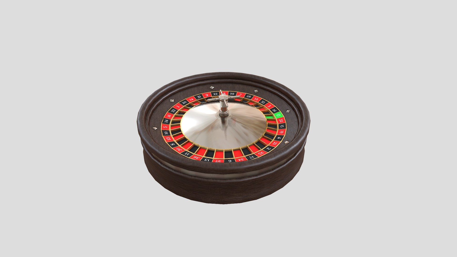 Game ready Roulette Wheel - Roulette Wheel - 3D model by advên (@adven-troust) 3d model