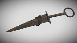 Кинжал сарматского воина archeology, russia, nomad, iron_age, sarmat, weapon, dagger, bashkortostan