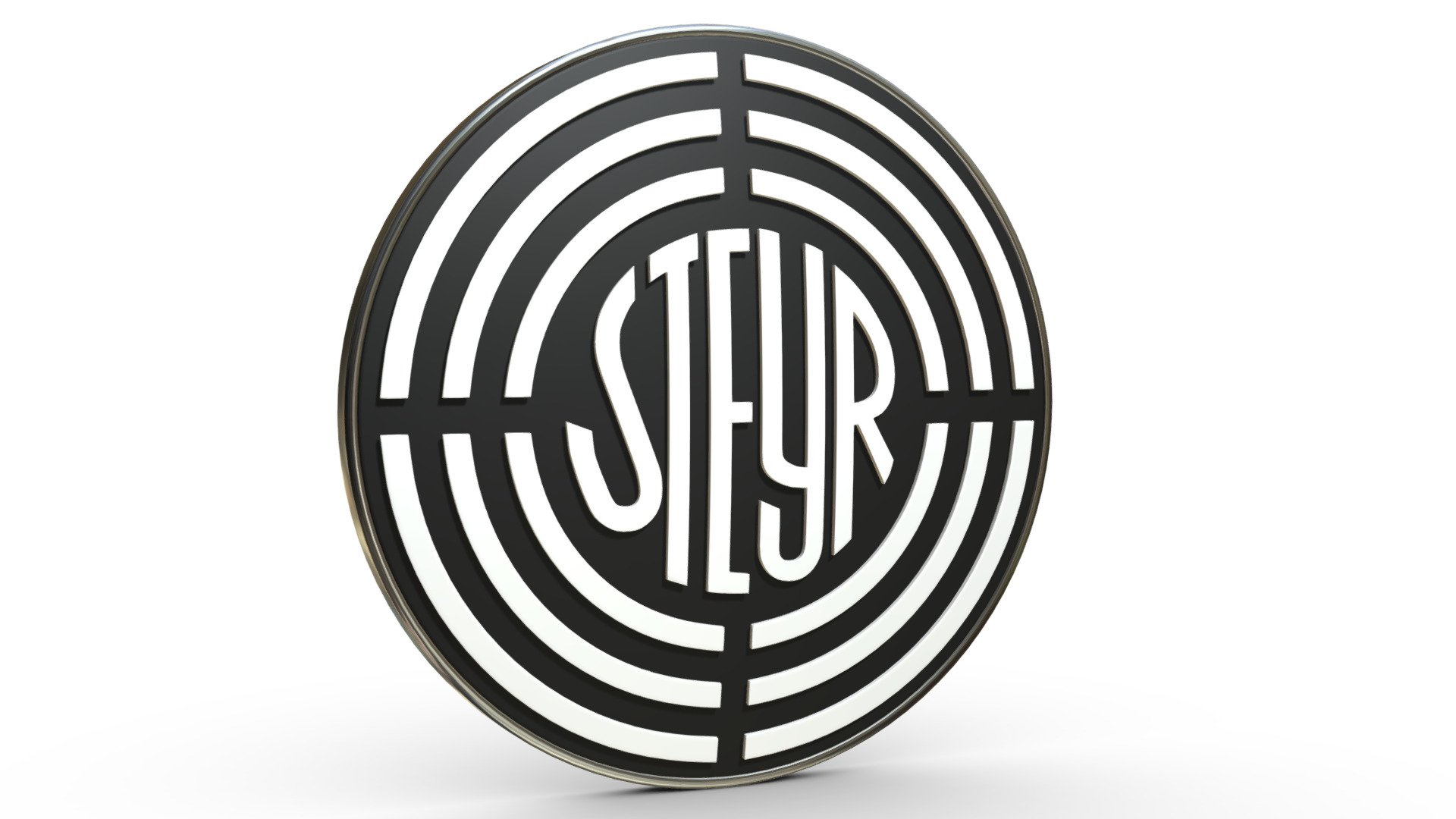 Steyr Logo - 3D model by PolyArt (@ivan2020) 3d model