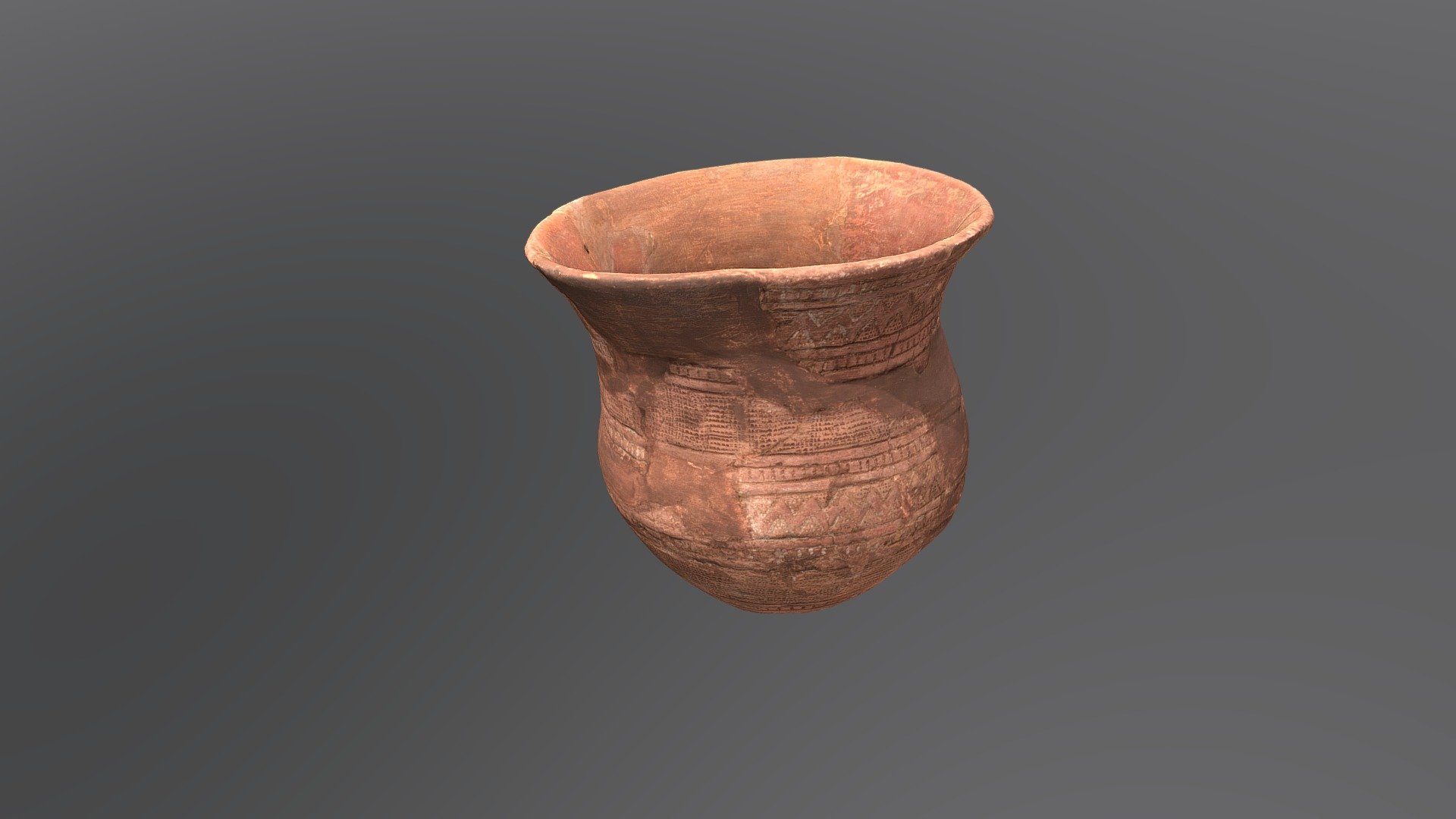 Pohár kultury zvoncovitých pohárů, 3. tisíciletí př. n. l 3d model