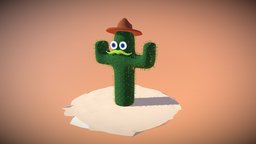 Cactus challenge, cactus, character, 3december2021
