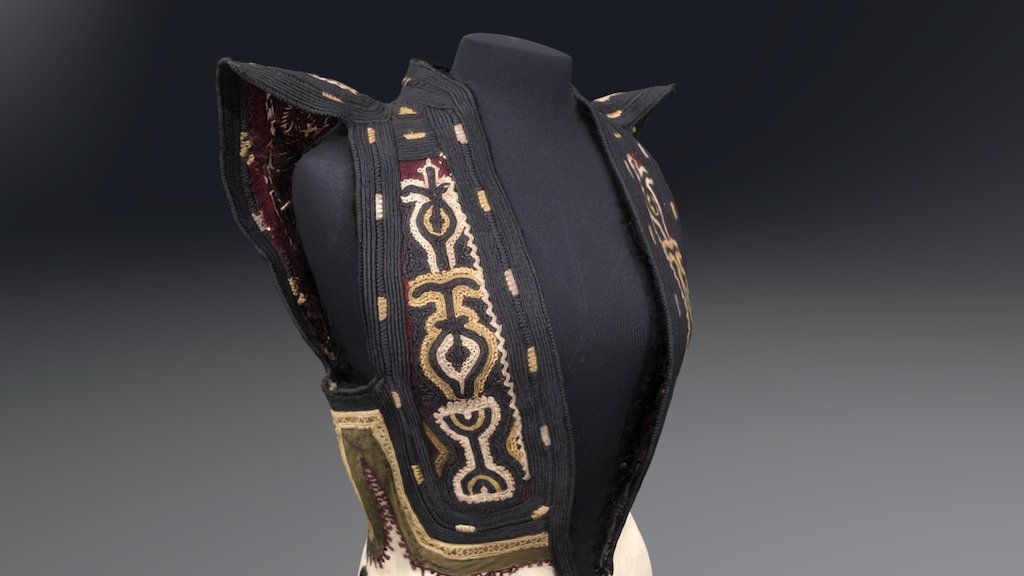 A traditional costume scanned with photogrammetry 3d model