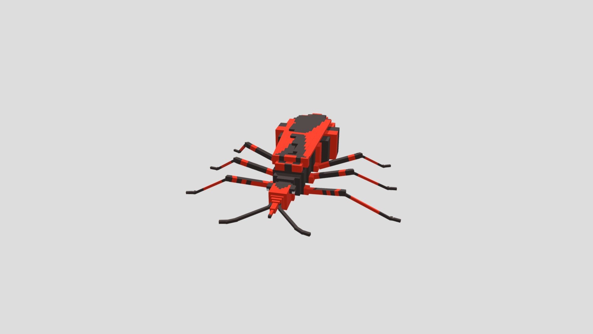 made with Blockbench - Assassin Bug - Download Free 3D model by mamickabee 3d model
