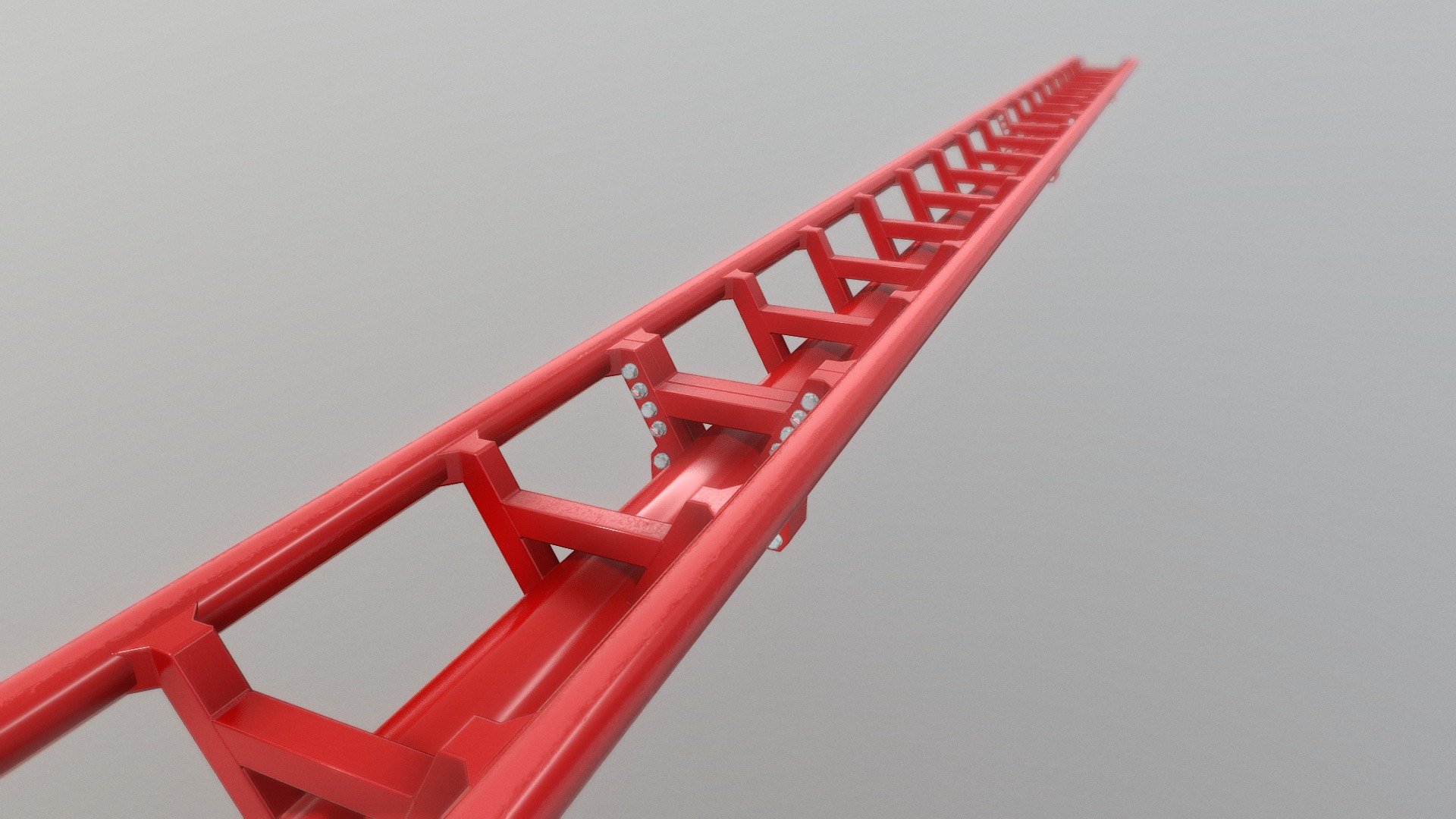 Track section for a fictional roller coaster design.

Low polygon model, 2,244 polygons per 8m section - Coaster Track 'MK5' - 3D model by Jack Kelly (@SecretImbecile) 3d model