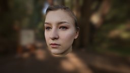 Sasha face, photogrammetry, scan