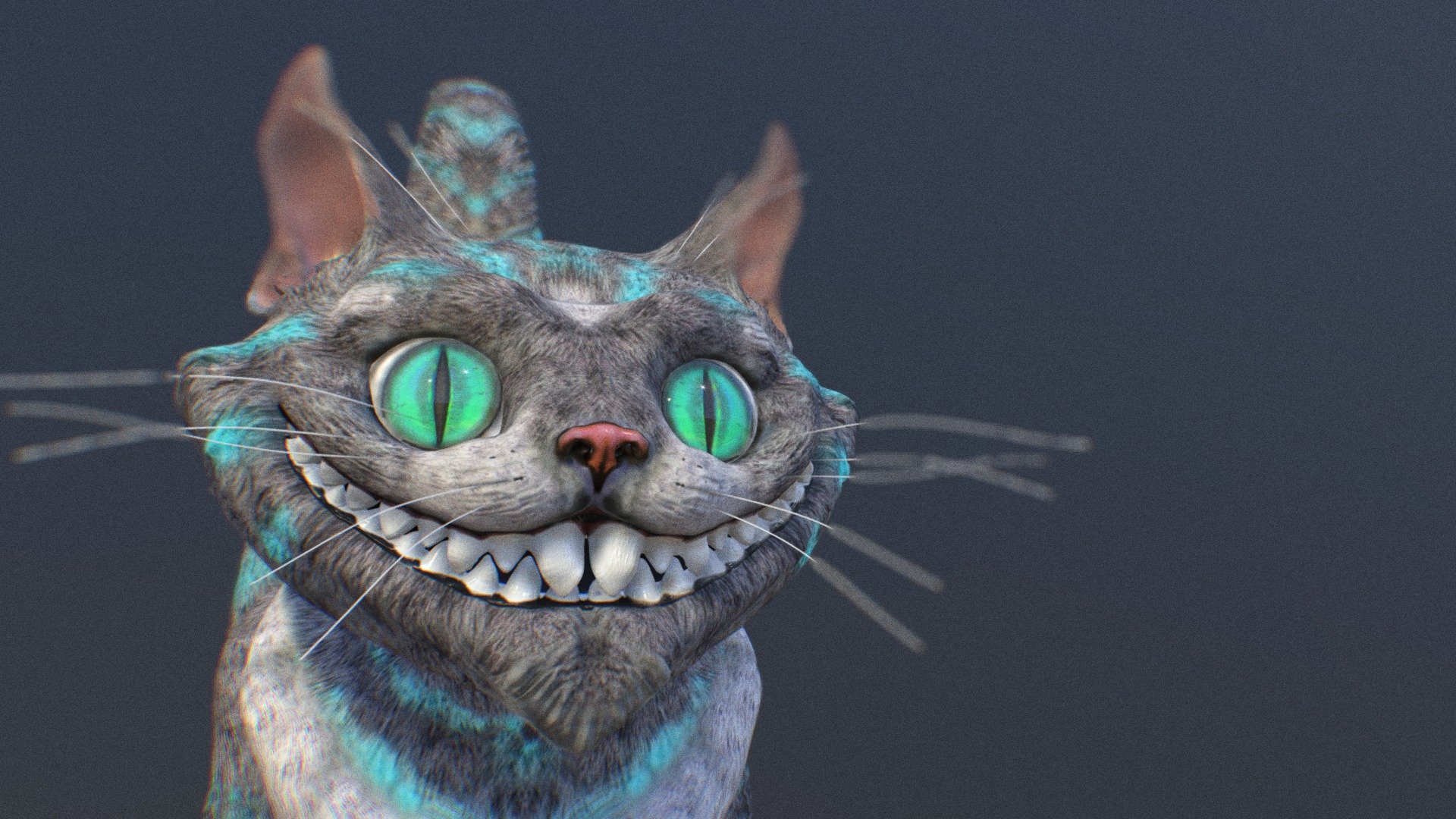 Cheshire Cat V01 - My Zbrush model
Additional files included:
1. Optimized 3ds max scene
2. Zbrush high-poly (17mln points) model (5 subtools)
3. Textures - Cheshire Cat V01 - My Zbrush model - Buy Royalty Free 3D model by VRA (@architect47) 3d model