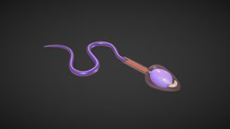 Sperm Cell Anatomy anatomy, biology, uv, cell, study, shape, axial, learning, vr, ar, membrane, middle, tail, education, dna, science, head, woman, spiral, sperm, anatomystudy, plasma, pregnancy, nucleus, centriole, mitochondrion, flagellum, lowpoly, man, female, structure, medical, human, male, acrosome, middle_piece, spiral_shape, plasma_membrane, axial_filament, "noai"